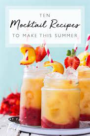 Mocktail Recipes 10 Non Alcoholic Drinks To Make This Summer Drink Recipe Drink Recipes Nonalcoholic Easy Mocktail Recipes Summer Drink Recipes Nonalcoholic