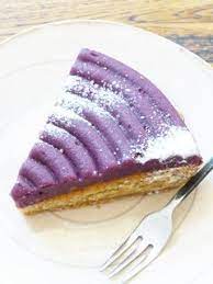 Purple Sweet Potato Tart Desserts Food Sweet