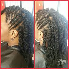 Natural Hair Style Puffy Twist Hair Added The Doll House Beautybar Eyelashbar Makeupstudio Natural Hair Salons Cute Natural Hairstyles Curly Ha