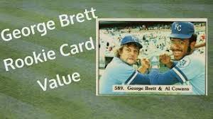 (1) total ratings 1, $100.00 new. The Legendary Multiplayer George Brett Rookie Card And Checklist Extravaganza Youtube