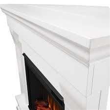Ratings, based on 16 reviews. Real Flame Chateau Electric Corner Fireplace Wood White 5950e W Rona