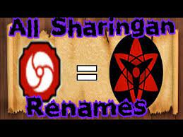Sasukes rinnegan and sharingan shindo life code. All Sharingan Renames Akuma Shindo Life Shinobi Life 2 Roblox Youtube