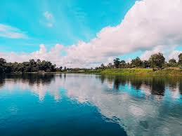 Tasik biru seri kundang at 8am. Panas Terik Di Tasik Biru Bau Sarawak