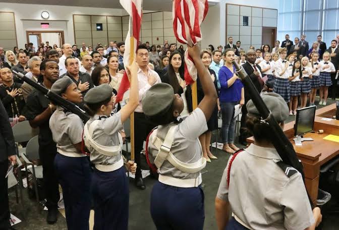 New Citizens take the Oath of Allegiance at Federal Courthouse