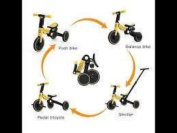 4 In 1 Kids Trike Gearven In 2020 Kids Trike Trike Kids Play Toys