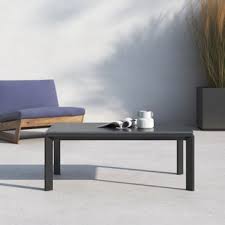 Our blok concrete range has numerous stunning options for a spectacular outdoor living space including this blok concrete waterfall coffee table. Modern Contemporary Cement Concrete Coffee Tables Allmodern