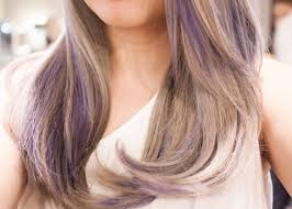 Four Tips Treating Brown Hair With Purple Highlights Blonde Hair With Highlights Purple Highlights Brown Hair Hair
