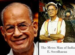 Chandini sreedharan made her acting debut through the movie get all wiki details about actress chandini sreedharan biography, filmography, age, movies, marriage, family, awards, photos and more. Padma Vibhushan E Sreedharan Metro Man Profile Work Achievements Awards