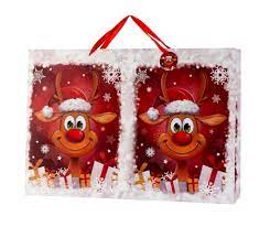 Weihnachten beschränkt sich in deutschland nicht nur auf den heiligen abend und die beiden weihnachtsfeiertage. 4 Xxl Geschenktuten Querformat Weihnachten Kaufland De