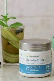 Blueberry Mint Beauty Spritzer Recipe Spritzer Recipes Blueberry Mint Amazing Grass