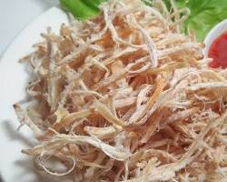 Mực khô nướng