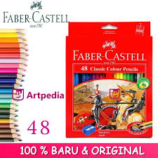 Pensil Warna Faber Castell 48 Warna Classic Pensil Warna Fabercastell Set 48 Terlaris Dan Termurah Shopee Indonesia
