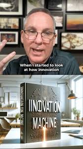 You can’t “DO INNOVATION”, so what is it? Dan Chuparkoff illustrates in his  book “The Innovation Machine” that innovation stems from actions such as  learning, trying, sharing, deciding, and ...