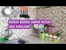 Untuk merealisasikannya, tetu dibutuhkan perencanaan yang matang pada desain bagian dapur lainnya. Bersih Bersih Dapur Jadi Kinclong Dan Cantik Tanpa Kitchen Set Youtube
