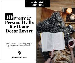 Whether you want to set up a thematic magnet display on the fridge that's easy for the little ones to access, create small gift bags labeled with each day of the month and hand them out to family or. Gift Guide 10 Pretty Personal Gifts For Home Decor Lovers Moda Misfit