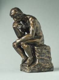 Estatueta O Pensador The Thinker Rodin Parastone O Mundo Em 3d