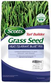 Scotts Turf Builder Grass Seed Heat Tolerant Blue Mix For Tall Fescue Lawns Up To 750 Sq Ft Walmart Com Best Grass Seed Fescue Lawn Scotts Grass Seed