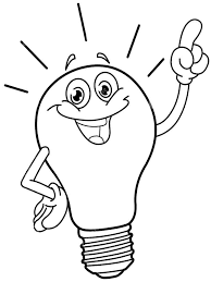 Here is a cute printable christmas light bulb coloring page for kids. Lightbulb Coloring Pages Free Printable Lightbulb Coloring Pages