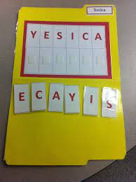 The alphabet letters in binary. Spell Your Name File Folder Activity File Folder Activities Autism File Folder Activities Autism Activities