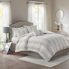 Kinglinen 7 piece yvonne forter set queen from cheap bedroom comforter set , image source: Luxury And Glam Bedding Sets Target