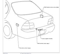 Nissan altima / 1997 nissan altima / fuel relay switch; Where Is The Fuel Pump Relay Located On A 1997 Nissan Maxima It Seems That The Fuel Pump Is Not Getting Any Current And