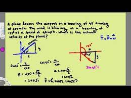 Word Problems Involving Velocity Or Other Forces Vectors 2 Vector Cal Word Problems Vector Calculus Calculus