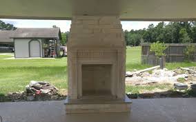 To create a colonial outdoor living space, we gut renovated this patio, incorporating heated bluestones, a custom traditional fireplace and bespoke furniture. Outdoor Patio Ideas Outdoor Patio Fireplace Houston Outdoor Patios