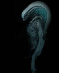 Carlos Huante Recently Shared Some Interesting Pieces Of Art To His Official Instagram Account Although He Ta Alien Covenant Concept Art Alien Art Scary Alien