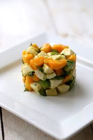 Tartare Tres Frais Mangue Avocat Mozzarella Coriandre Recettes De Cuisine Idee Recette Recette