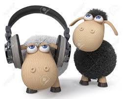 3d Illustration Farm Animals In The Headphones Sponsored Farm Illustration Headphones Animals Headphones In Ear Headphones Illustration