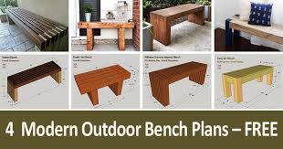 Here we have a selection of garden bench plans, to make the perfect seat for your garden where you can appreciate your growing plants and clucking chickens. 4 Diy Outdoor Bench Plans Free For A Modern Garden Under 45