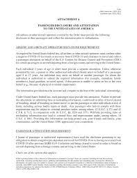 Equipages et personnels exploitant des. Https Www Condor Com It Fileadmin Dam Pdf Attachment A Global Passenger Disclosure Attestation 2021 P Pdf