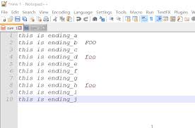 Notepad Add To Every Line Stack Overflow