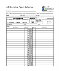 It has a tremendous collection of reusable ui components and integrated with the most advanced jquery plugins. 4 Panel Schedule Templates Word Excel