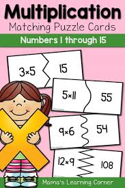 You can apply for a u.s. Multiplication Puzzle Cards Products For Numbers 1 Through 15 Multiplication Puzzles Multiplication Learning Multiplication Facts
