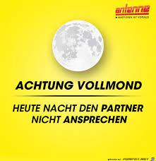 Lustige bilder und coole bilder! Achtung Vollmond