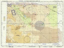 World Aeronautical Chart Wadi Sirhan Saudi Arabia