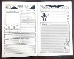 D D 5e Character Book By Luke Howard Dnd Character Sheet Altered Book Art Character Sheet