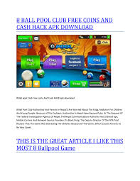 8 ball pool hack 100% without roor and jailbreak. Thes Is 8 Ball Pool Apk Unblocked Online Play Game Thes Is For Free Download Website By Ayaan Yousif274 Issuu
