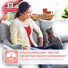 Then, determine the number of calories that your cat should eat each day. Hill S Science Plan Adult Chicken Flavour Light Dry Cat Food At Fetch Co Uk The Online Pet Store