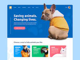 Ramotion Lab Pet Care Landing Page Concept Landing Page Learning Graphic Design Web Design Projects
