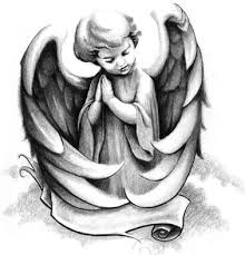Learn how to draw cherub angel pictures using these outlines or print just for coloring. Praying Cherub Tattoo Design In Angel Cherub Tattoo Cherub Tattoo Designs Tattoo Style Drawings
