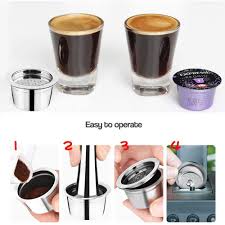 Refillable Coffee Capsule In Stainless Steel Reusable Pods Compatible With K-Fee  Verismo Starbucks Verismo Aldi Expresso Capsule - Aliexpress