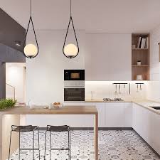Mid Century Tear Drop White Globe Glass 1 Light Corda Kitchen Pendant Lamp Modern Kitchen Lighting Modern Kitchen Pendants Mid Century Modern Lighting Pendant