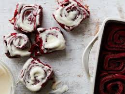 To make the icing, mix together the cream cheese and 1 stick of softened butter until well combined then stir in the marshmallows and sugar until well mixed. Red Velvet Sheet Cake With Classic Red Velvet Frosting Recipe Ree Drummond Food Network