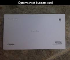 Walk into your doctor or dentist, and pick up a card at the desk. 19 Clever Business Cards Gallery