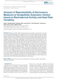 10 rosario castellanos, que recién llegado de zacatecas a la ciudad de méxico va empezando a convivir sus nuevos alumnos, también irá descubriendo que no es suficiente dominar su materia; Pdf Analysis Of Reproducibility Of Noninvasive Measures Of Sympathetic Autonomic Control Based On Electrodermal Activity And Heart Rate Variability