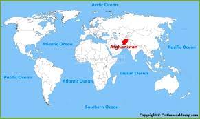 Where is kabul located on a map? Afghanistan Location On The World Map