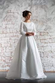 Classic White Wedding Dress Sleeveless Satin Wedding Dress Etsy Etsy Wedding Dress Satin Bridal Gowns Long Sleeve Bridal Gown