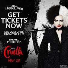 Emma stone as cruella de vil on an official cruella (2021) poster. Cruella Movie Poster 2021